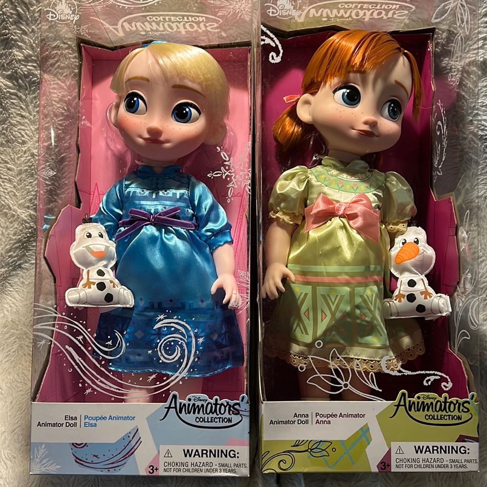 Disney Animators’ Collection. Elsa & Anna.